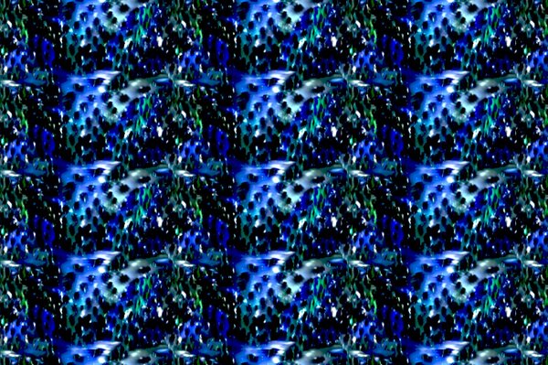 Motivo blu scuro multicolore. Modello di trama