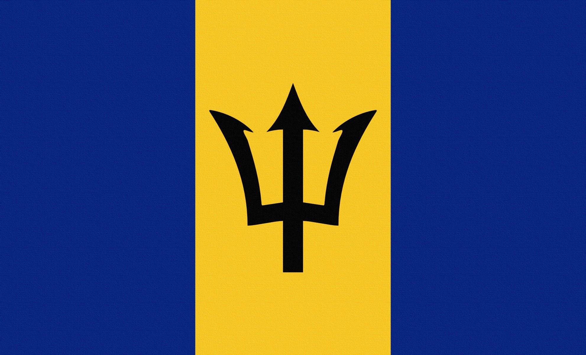 bandiera barbados photoshop stemma