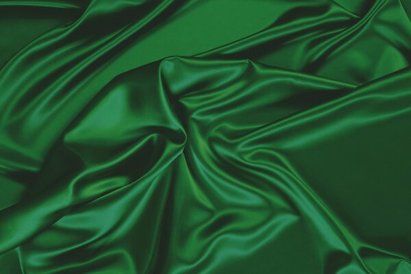 Tessuto verde scuro e ricco