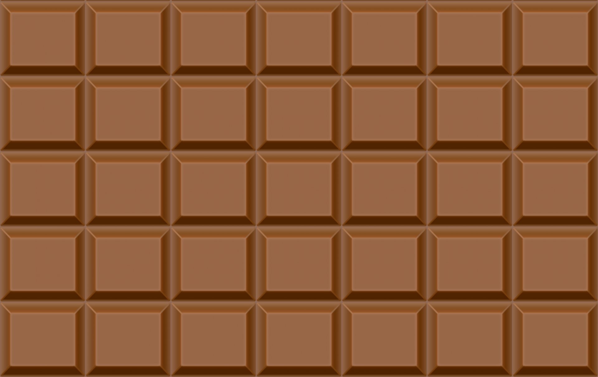 struttura cioccolato quadrati marrone