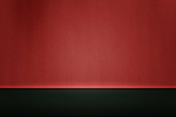 Piastrelle di colore rosso sul muro