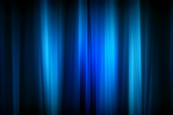 Linee pulsanti su sfondo blu