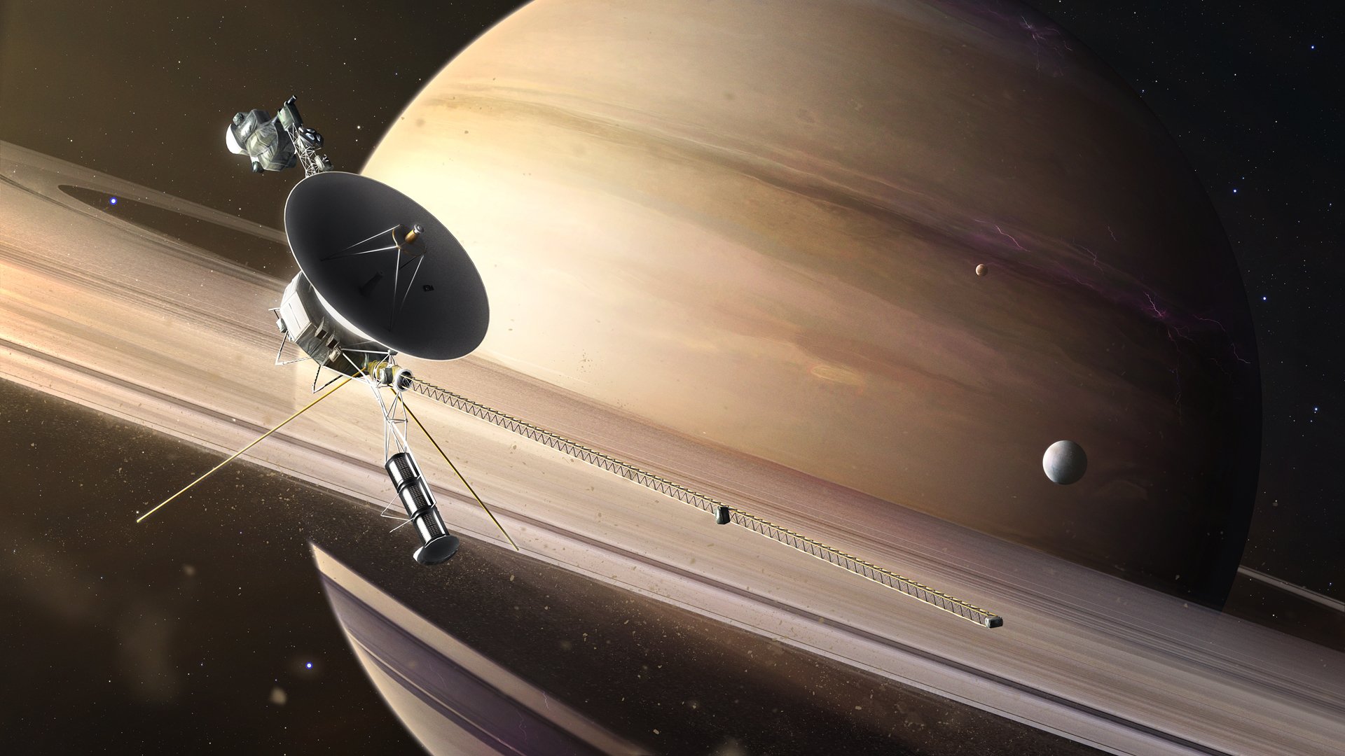saturno spazio satellite anelli fantascienza
