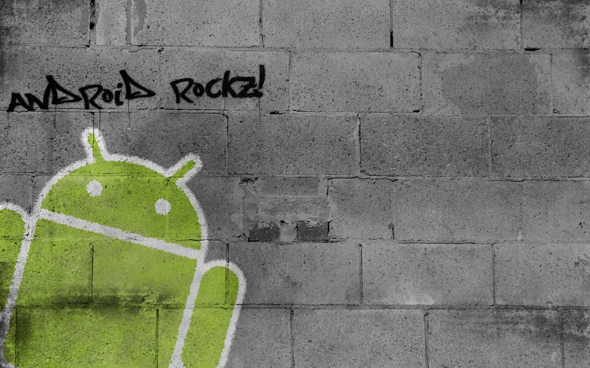 android graffiti muro