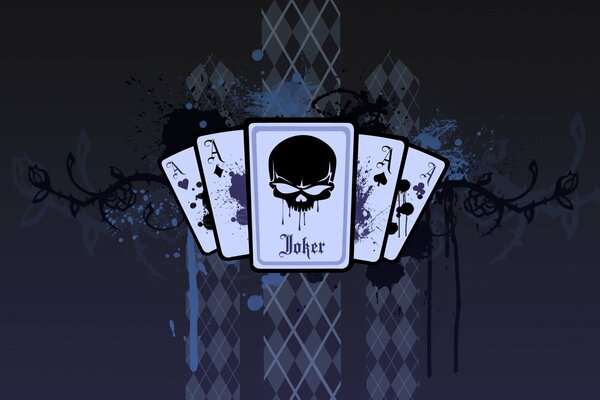 Mazzo di carte con Joker in testa