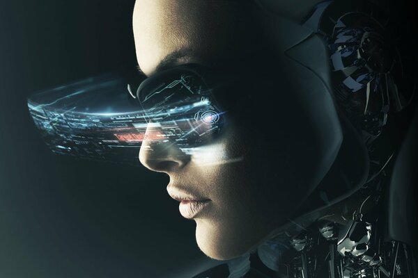 Fantastica ragazza cyborg dal futuro
