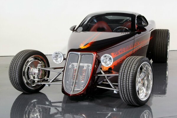 Fuoco luminoso hot road