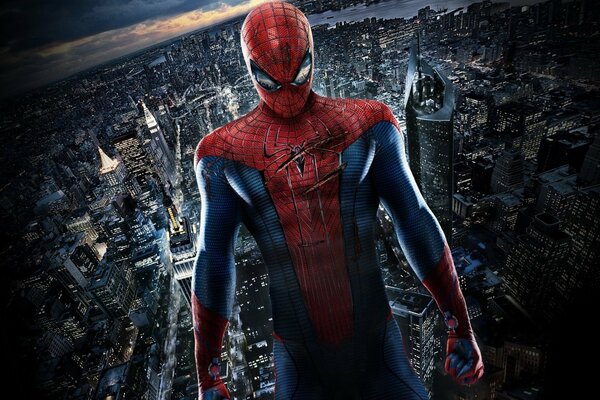 Spider-man salva la città