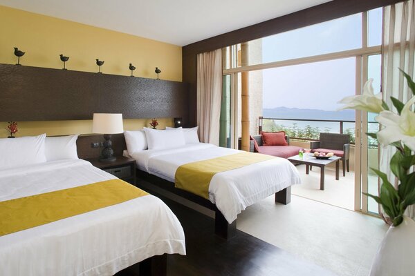 Camera d albergo per due