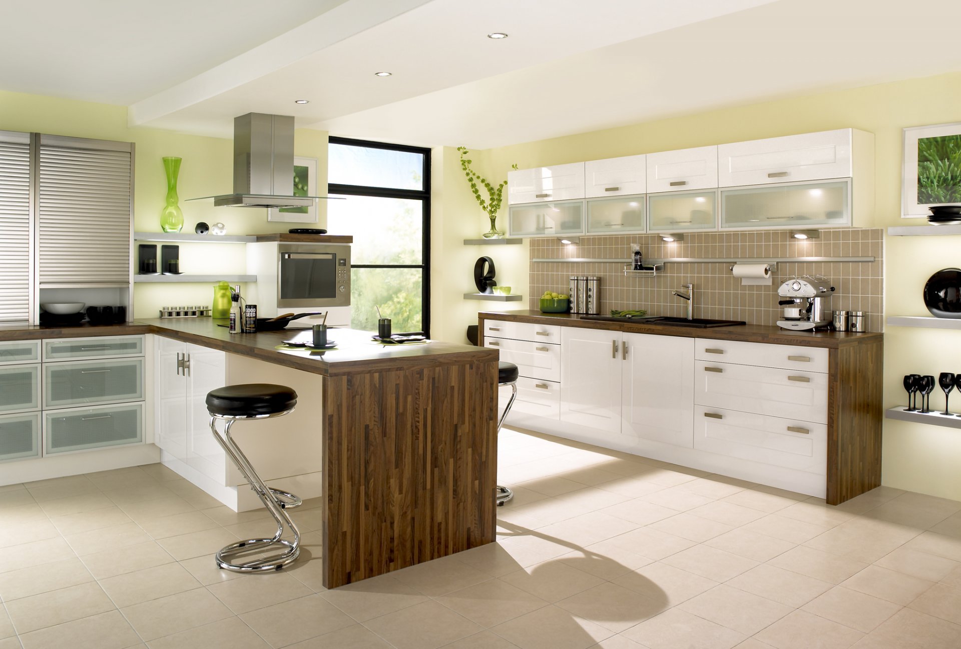 interni stile design casa villa cucina bianco cucina progettazione