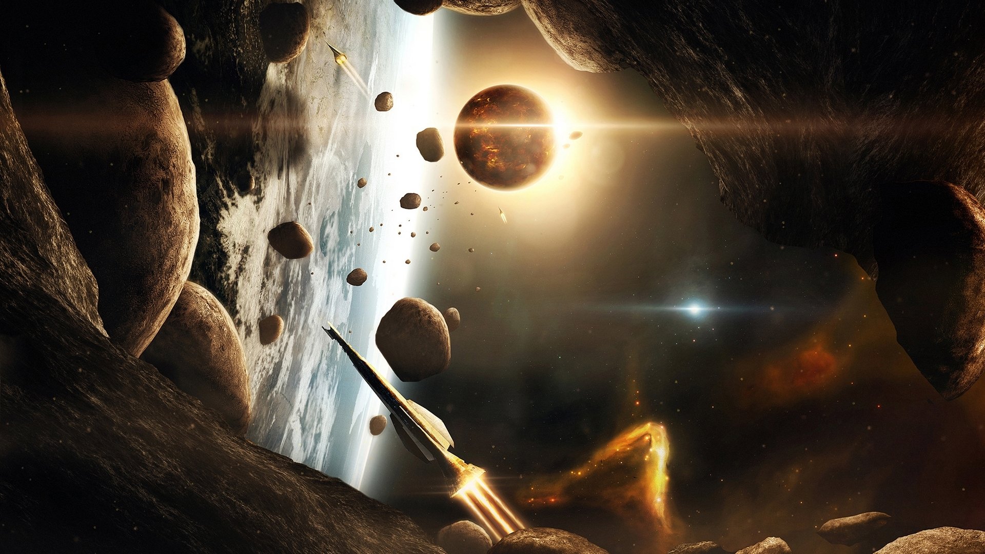 pianeta asteroidi galassie