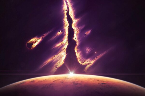 Asteroidi volanti, un pianeta nello spazio