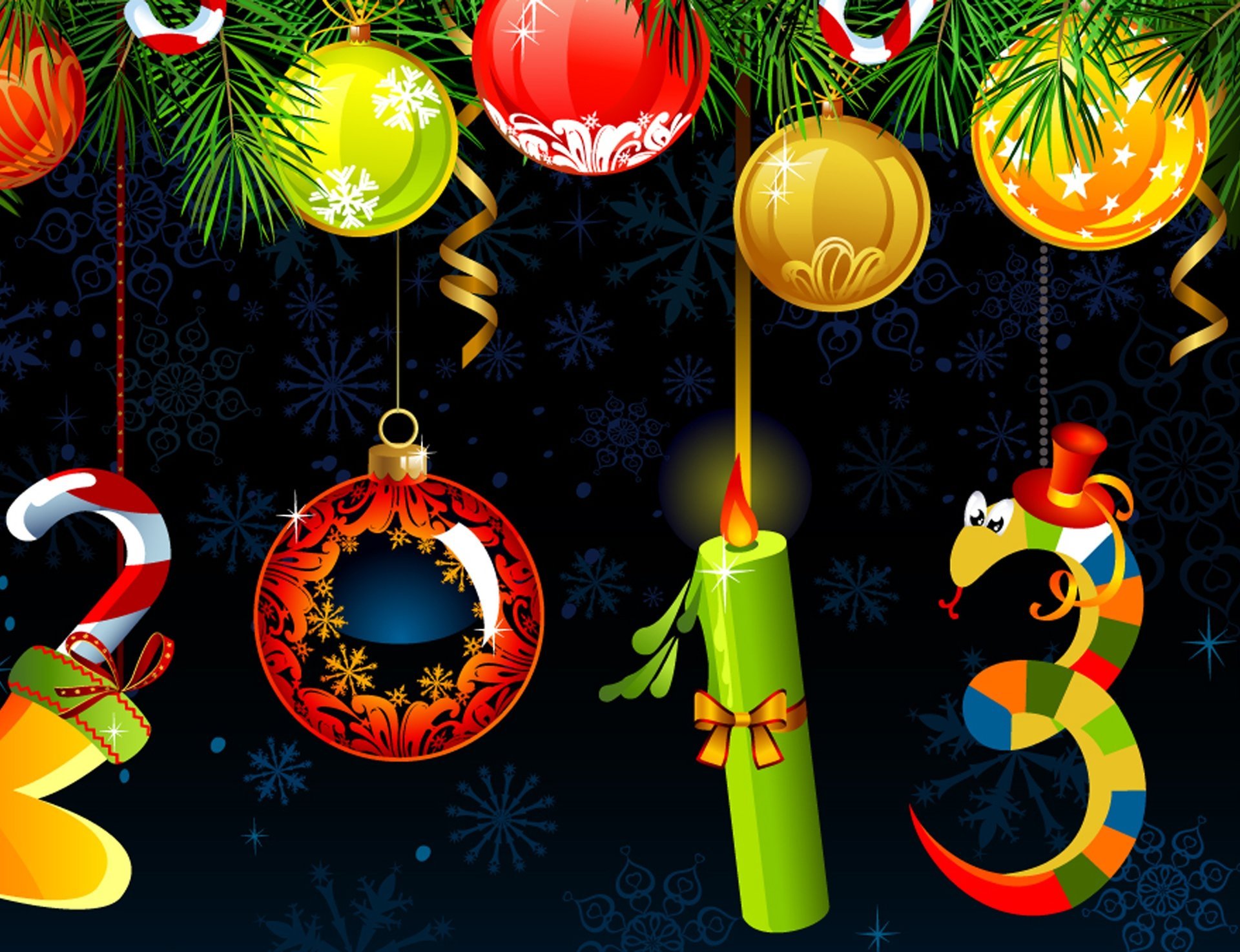 decorazioni nuovo anno vacanza 2013 fiocchi di neve natale