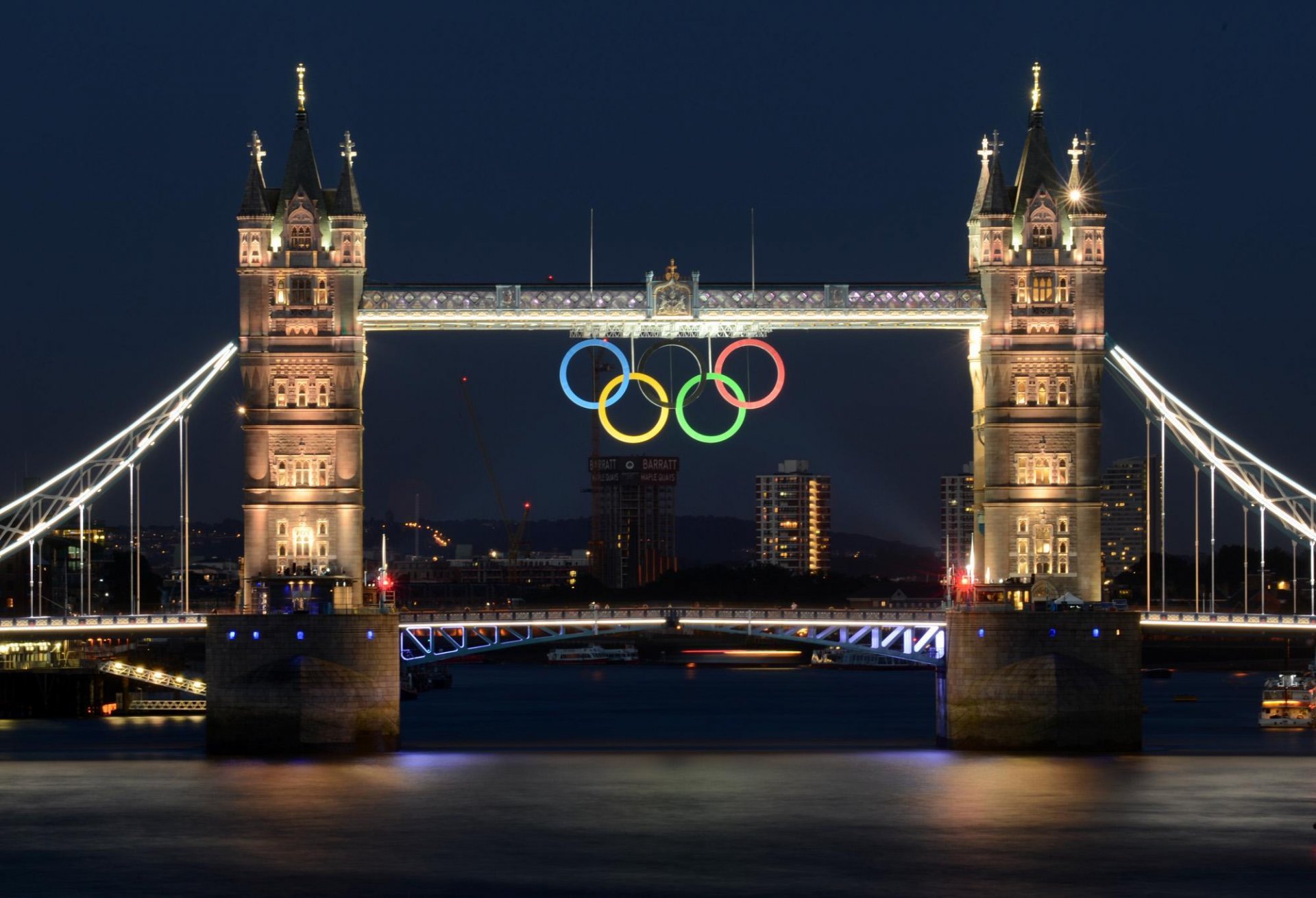 londra fiume tamigi tower bridge ponte 2012 olimpiadi