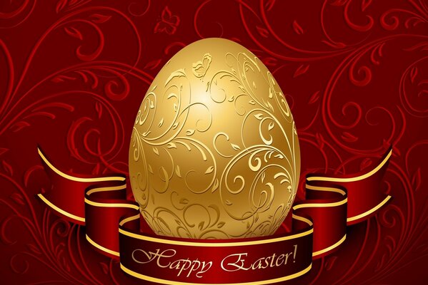 Cartolina per la festa di buona Pasqua