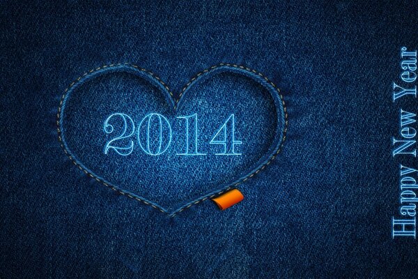 Jeans lettera 2014 festivo