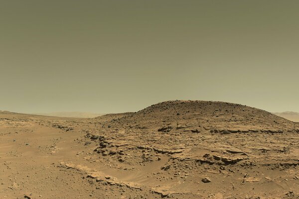 Paesaggio marziano nella foto della NASA