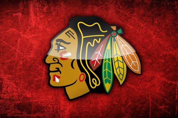 Emblema dei Blackhawks di Chicago NHL