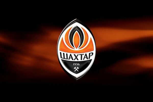 Emblema del minatore. Donetsk, calcio