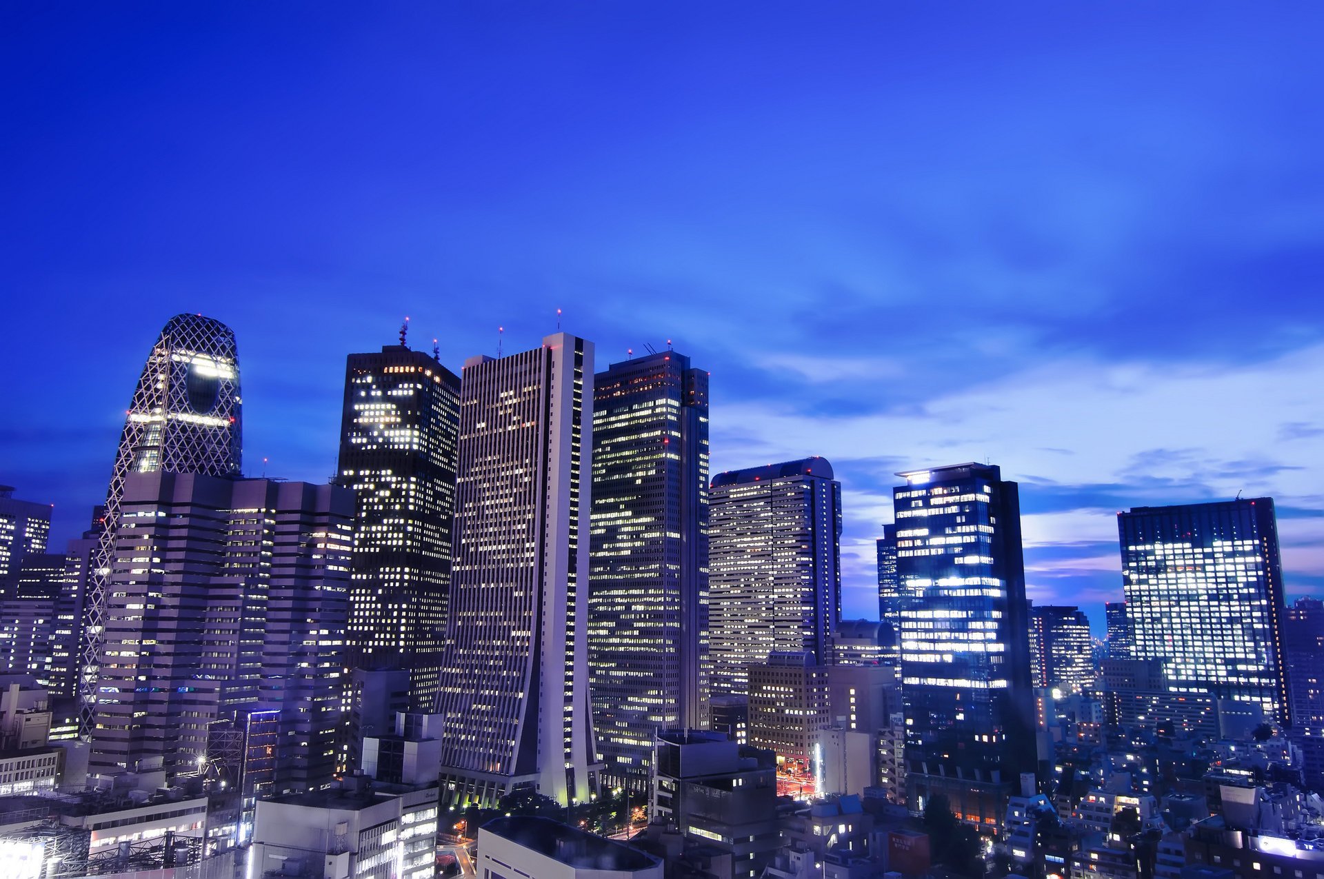 tokyo giappone metropoli capitale luci giappone tokyo capitale