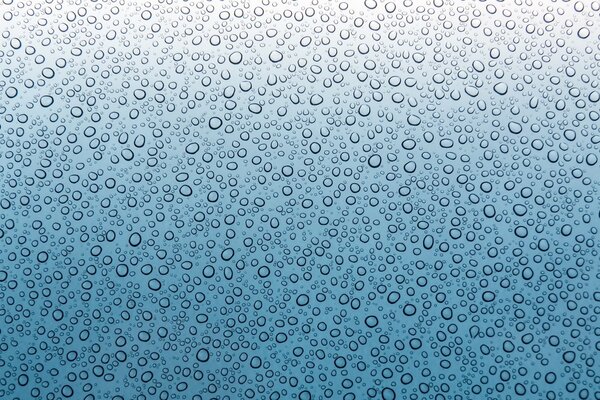 Molte gocce D acqua H2O
