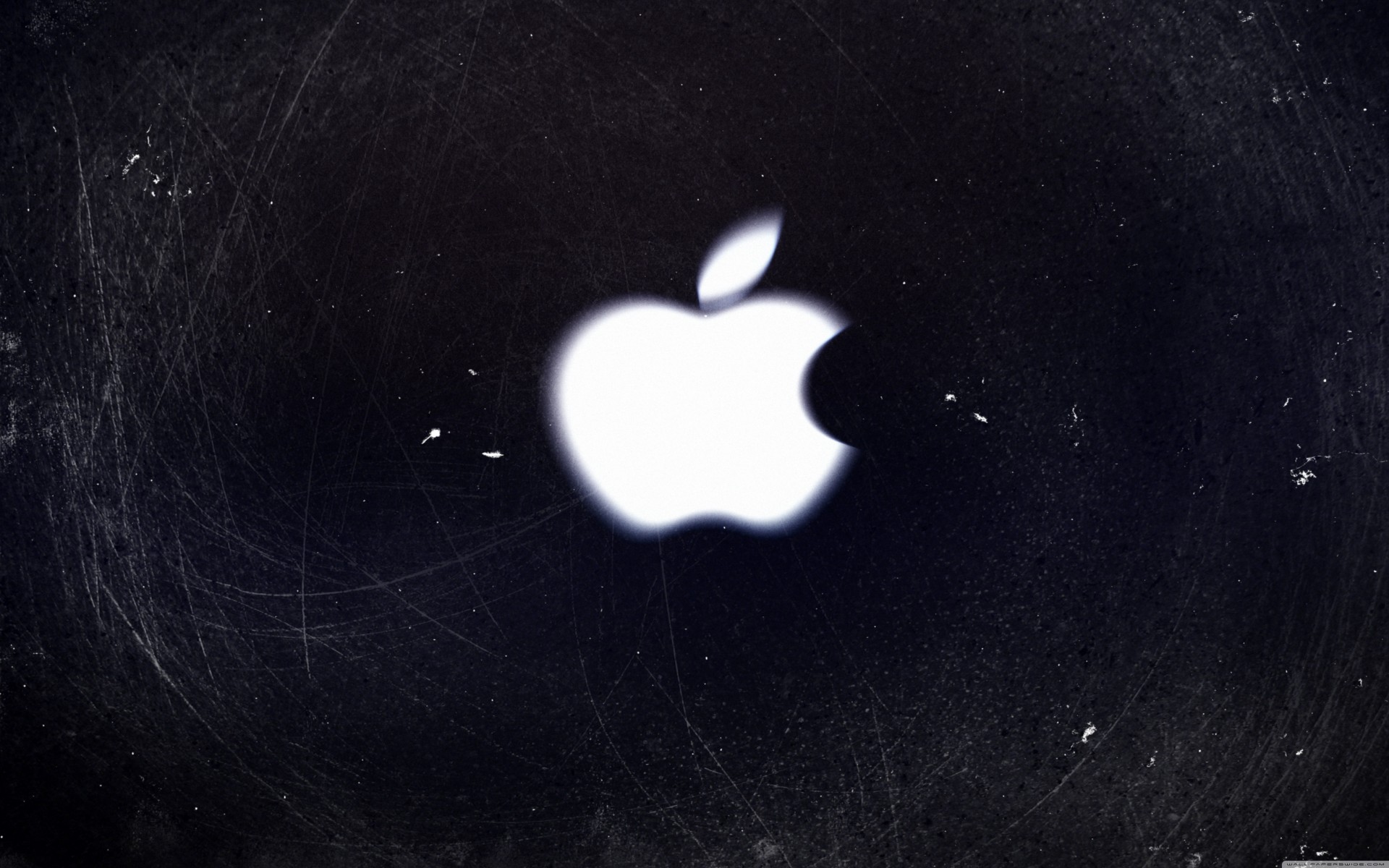 mela nero emblema usato grunge imac graffi