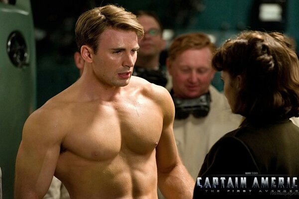 Torso nudo di Capitan America