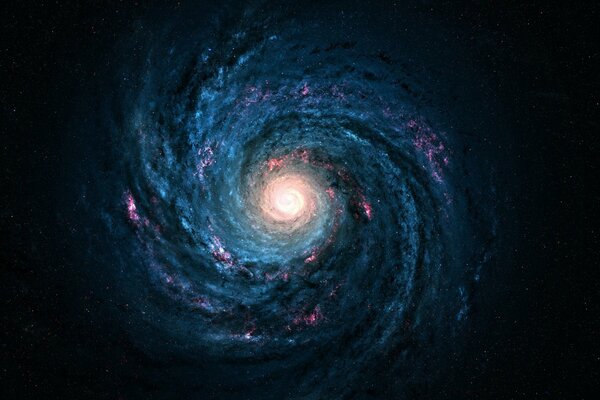 Via lattea. Galassia. Eternità. Spazio