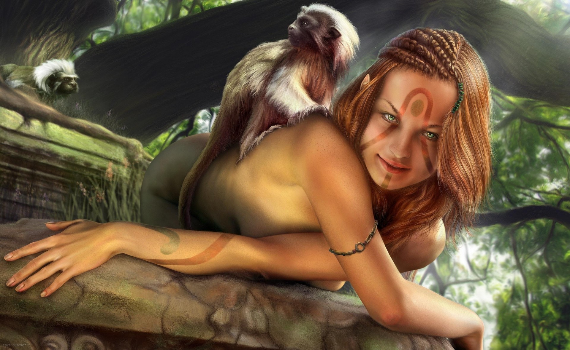 fantasia ragazza elfo