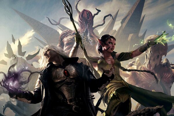 Battaglia fantasy nel gioco dei maghi