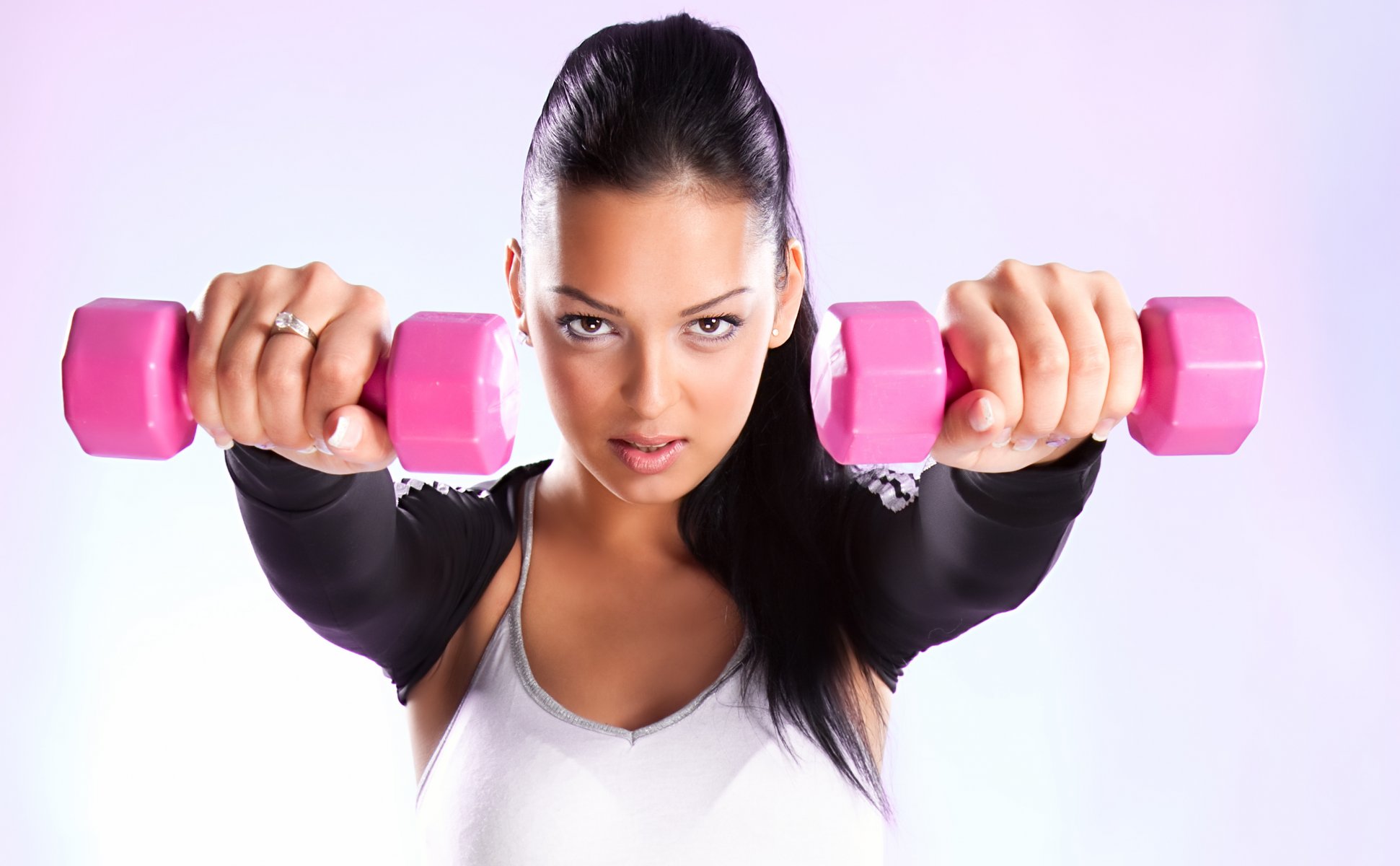 fitness donna manubri