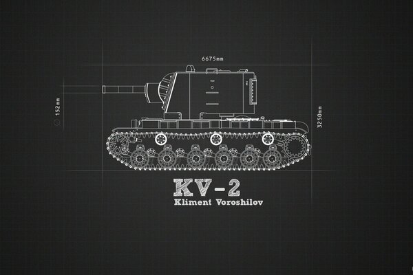 Carro armato sovietico KV-2 Voroshilov