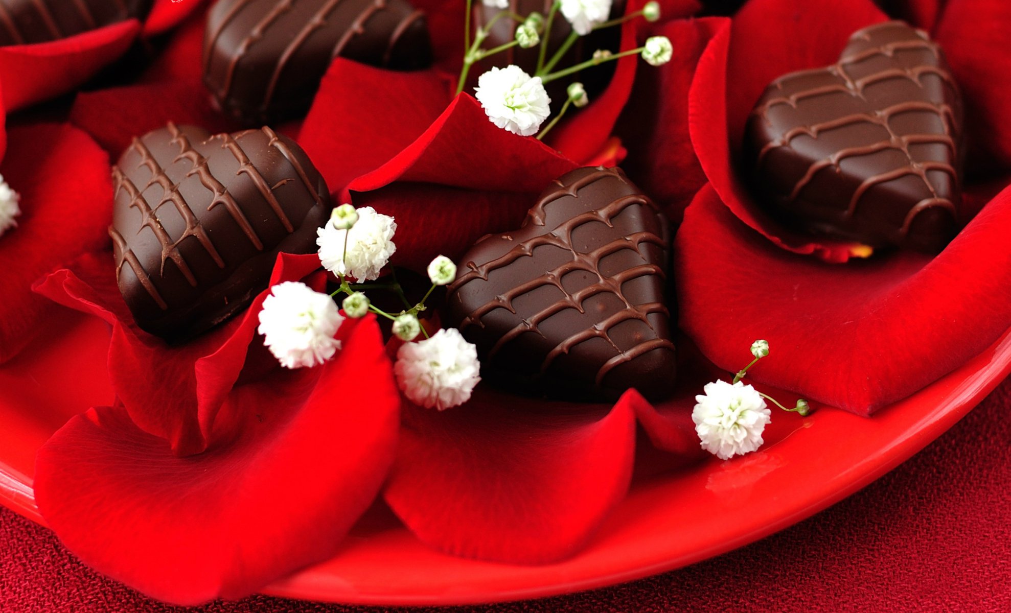 chocolate holiday candy rose cuori amore cuore rose caramelle cioccolato