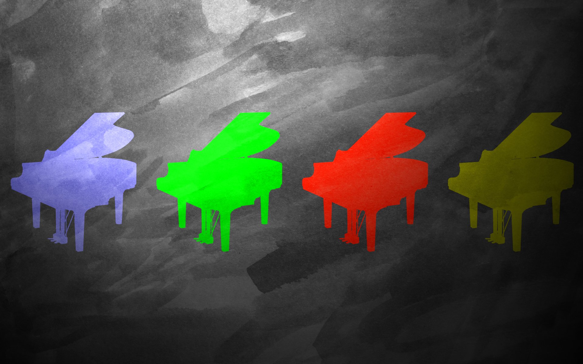 pianoforte a coda colore struttura astrazione