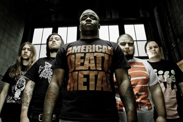 Gruppo musicale oceano, deathcore, grindcore