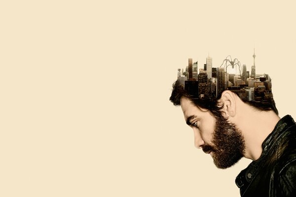 Jake Gyllenhaal con la barba