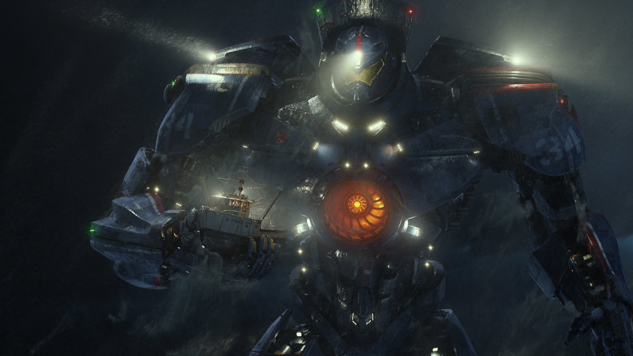 pacific rim pacific rim robot vagabondo nave