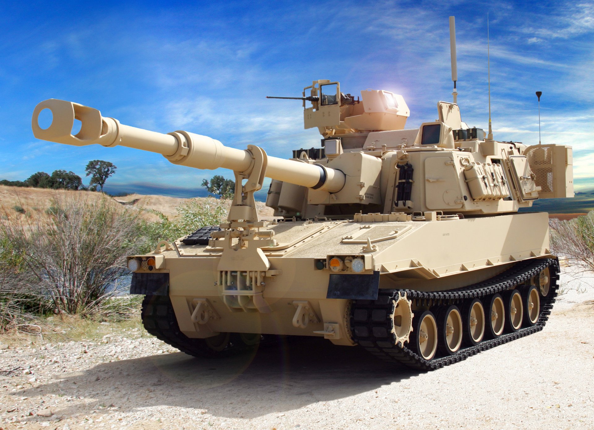 m109a6 paladino americano semovente obice