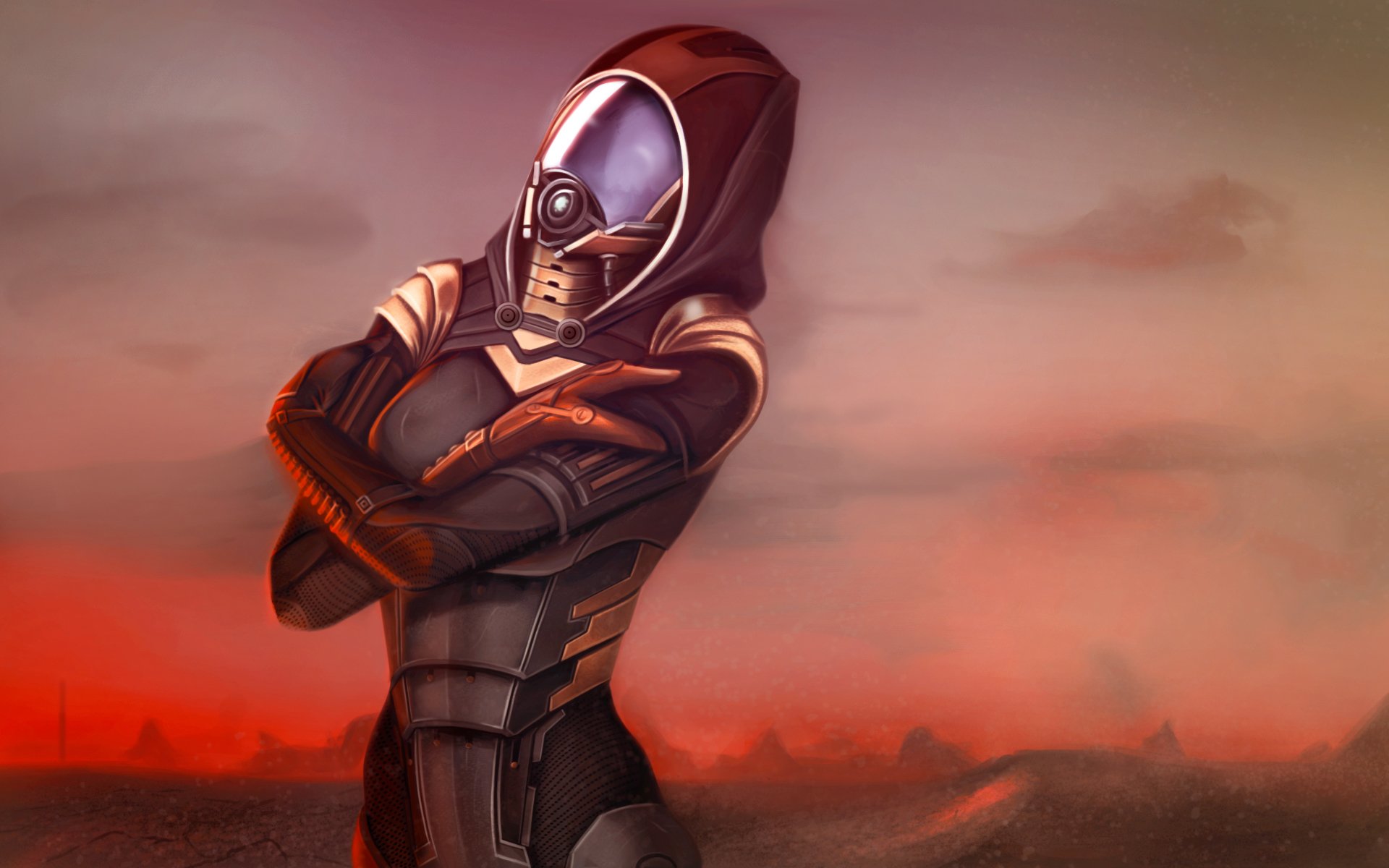 mass effect tali pianeta atmosfera nuvole polvere