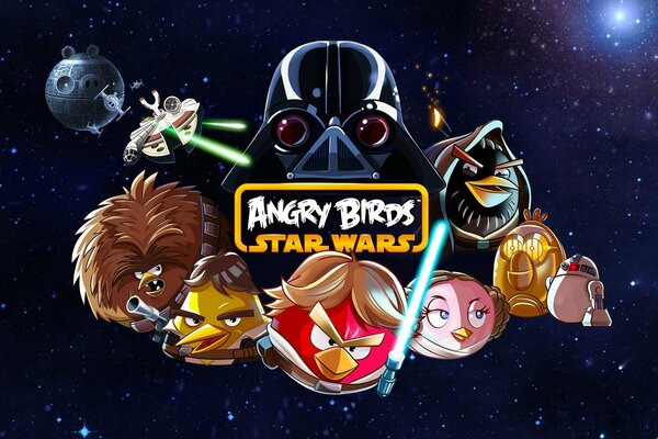 Gioco per computer Angrew Birds serie Star Wars