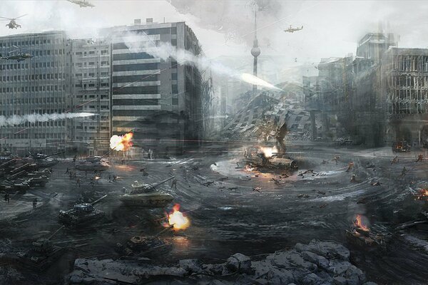 Il potere dei carri armati in azione nel gioco modern warfare 3