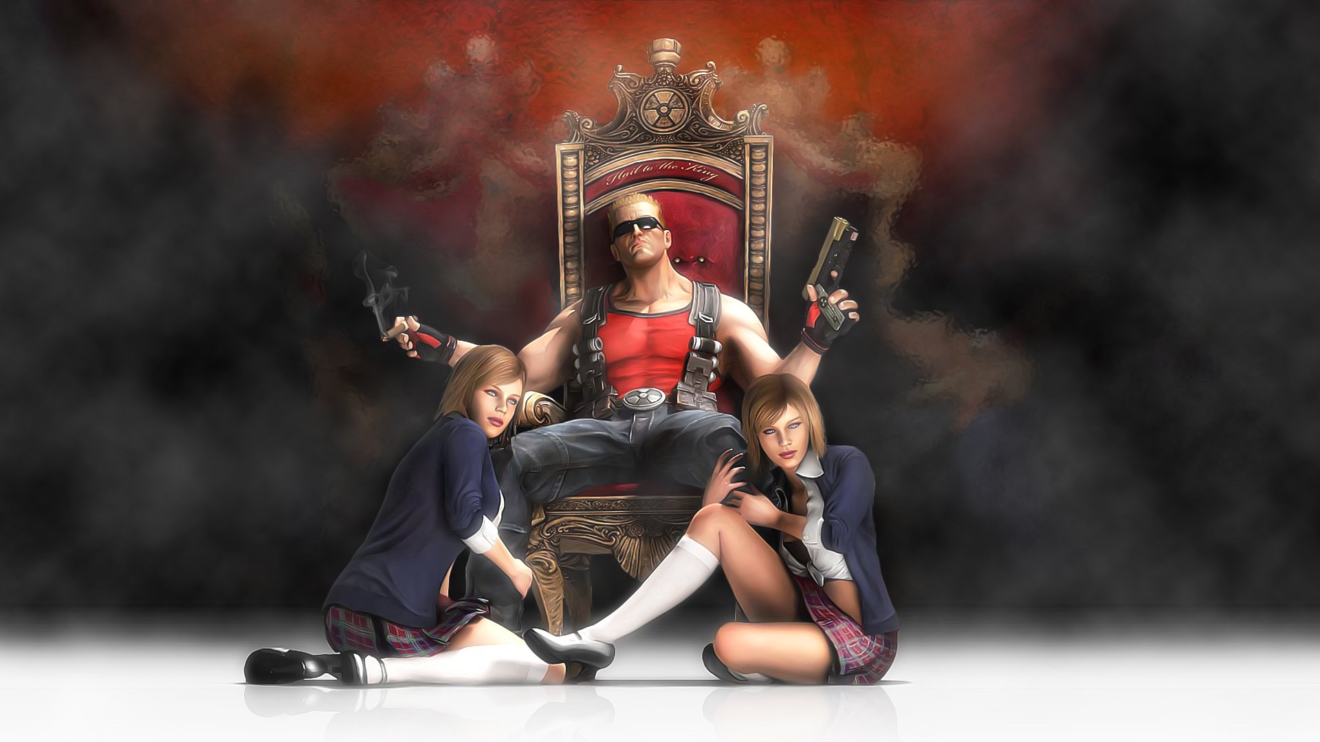 duke nukem per sempre ragazze armi