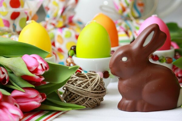 Lepre al cioccolato per Pasqua