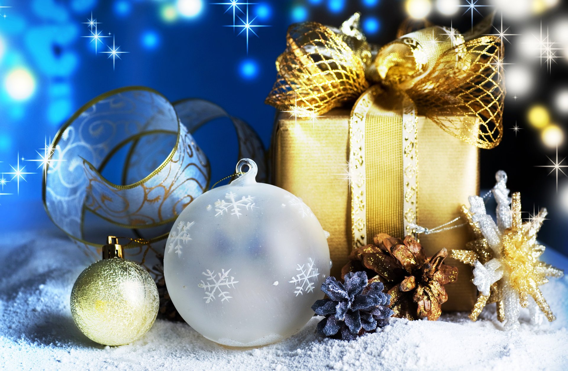 nuovo anno coni regalo palla decorazione
