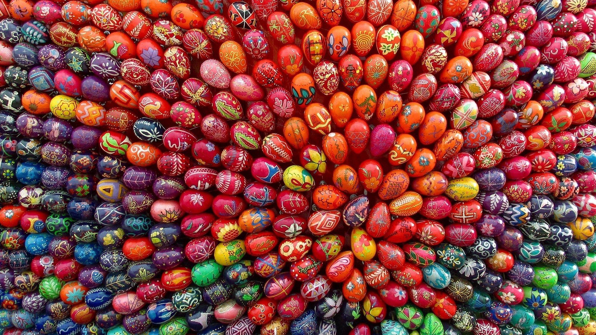 pasqua uova vacanza modello pittura