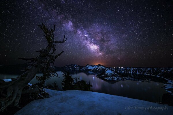 Via Lattea nel Parco Nazionale